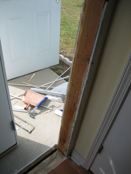 install new front door