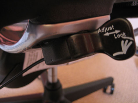 chair lever